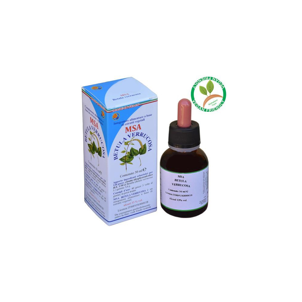 Comprar BETULA VERRUCOSA GEMAS MSA MACERADO YEMAS 50 CC HERBOPLANET