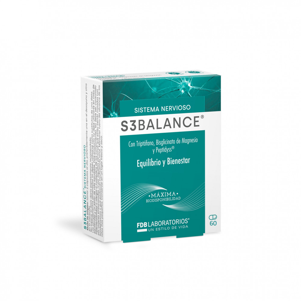 Comprar  S3 BALANCE 60 CAP FDB LABORATORIOS online - Farmacia Coliseum