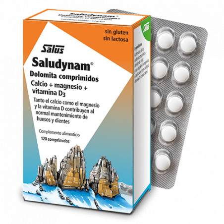 Comprar online SALUDYNAM CA MAG DOLOMITA 120 COMP SALUS - Farmacia Coliseum