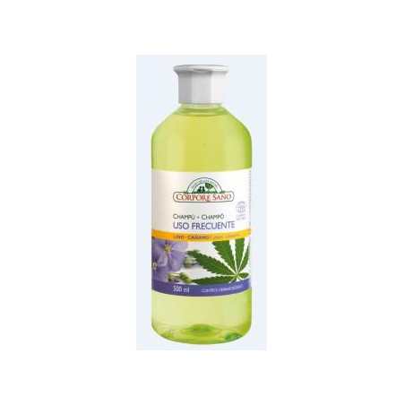 CORPORE SANO CHAMPU USO FRECUENTE LINO CAÑAMO 500ML