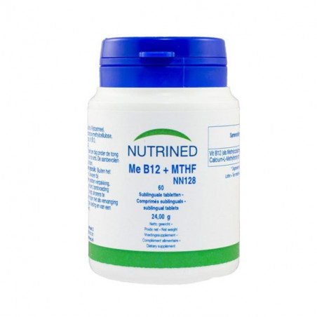 ME-B12 + MTHF 60 TABL SUBL NUTRINED