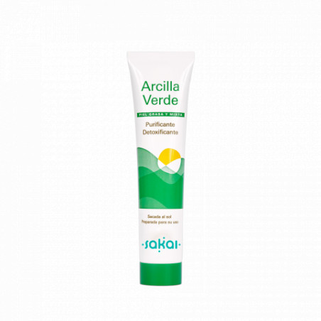Comprar ARCILLA VERDE TUBO 100 GR SAKAI online - Farmacia Coliseum