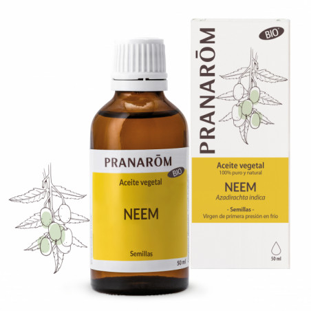 Comprar online NEEM ACEITE VEGETAL BIO 50 CC PRANAROM - Coliseum