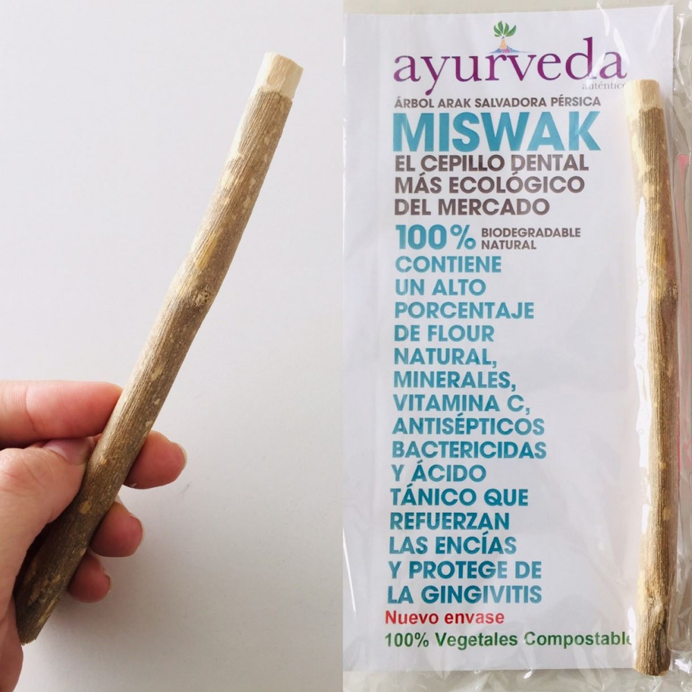 Comprar online MISWAK CEPILLO DENTAL ECO NATURAL AYURVEDA AUTENTICO