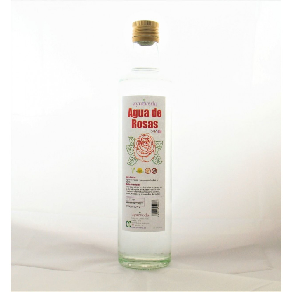 Comprar AGUA DE ROSAS ROJAS 250 CC ECO AYURVEDA AUTENTICO online - Farmacia Coliseum