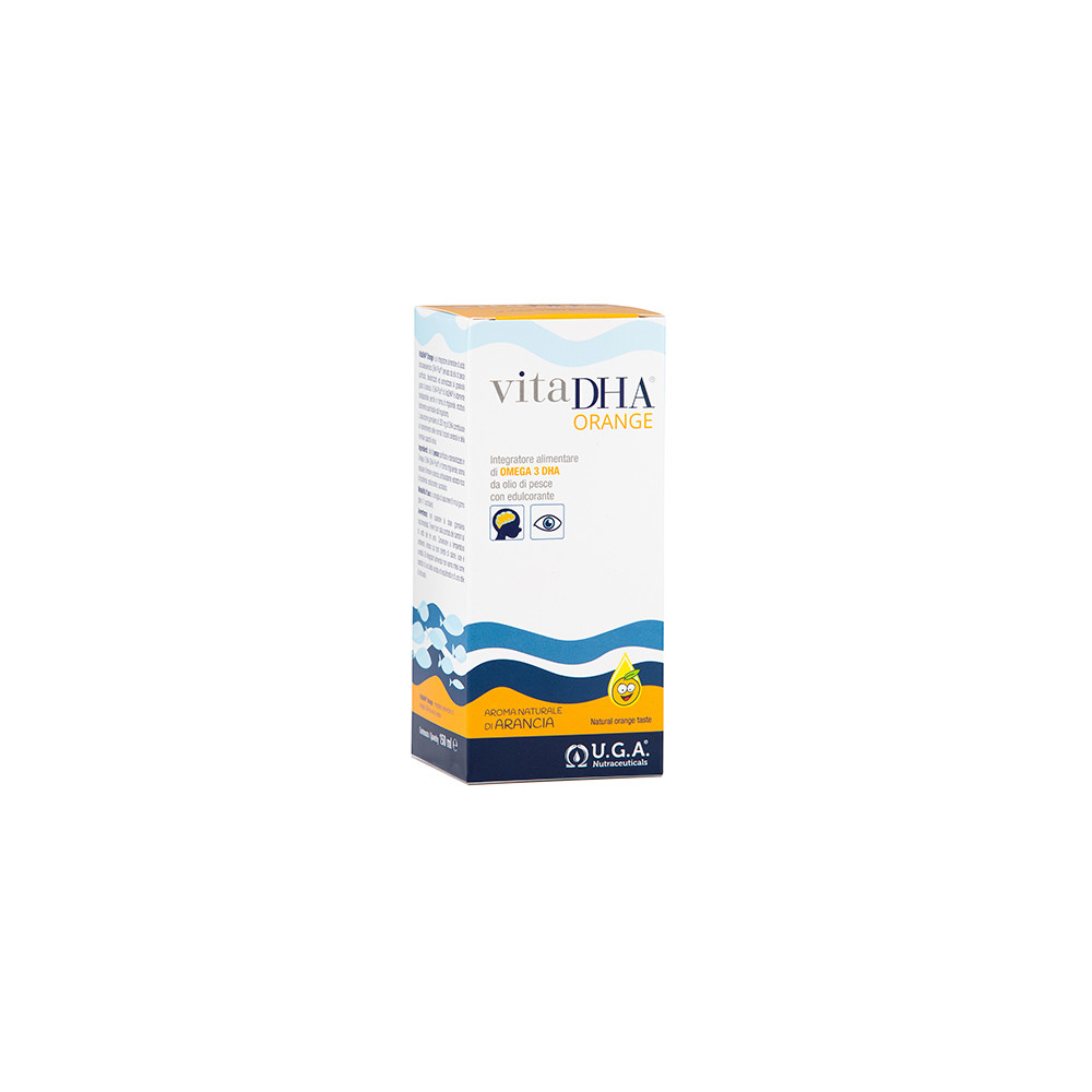 Comprar VITA DHA ORANGE 150 ML UGA NUTRACEUTICALS online - Farmacia Coliseum
