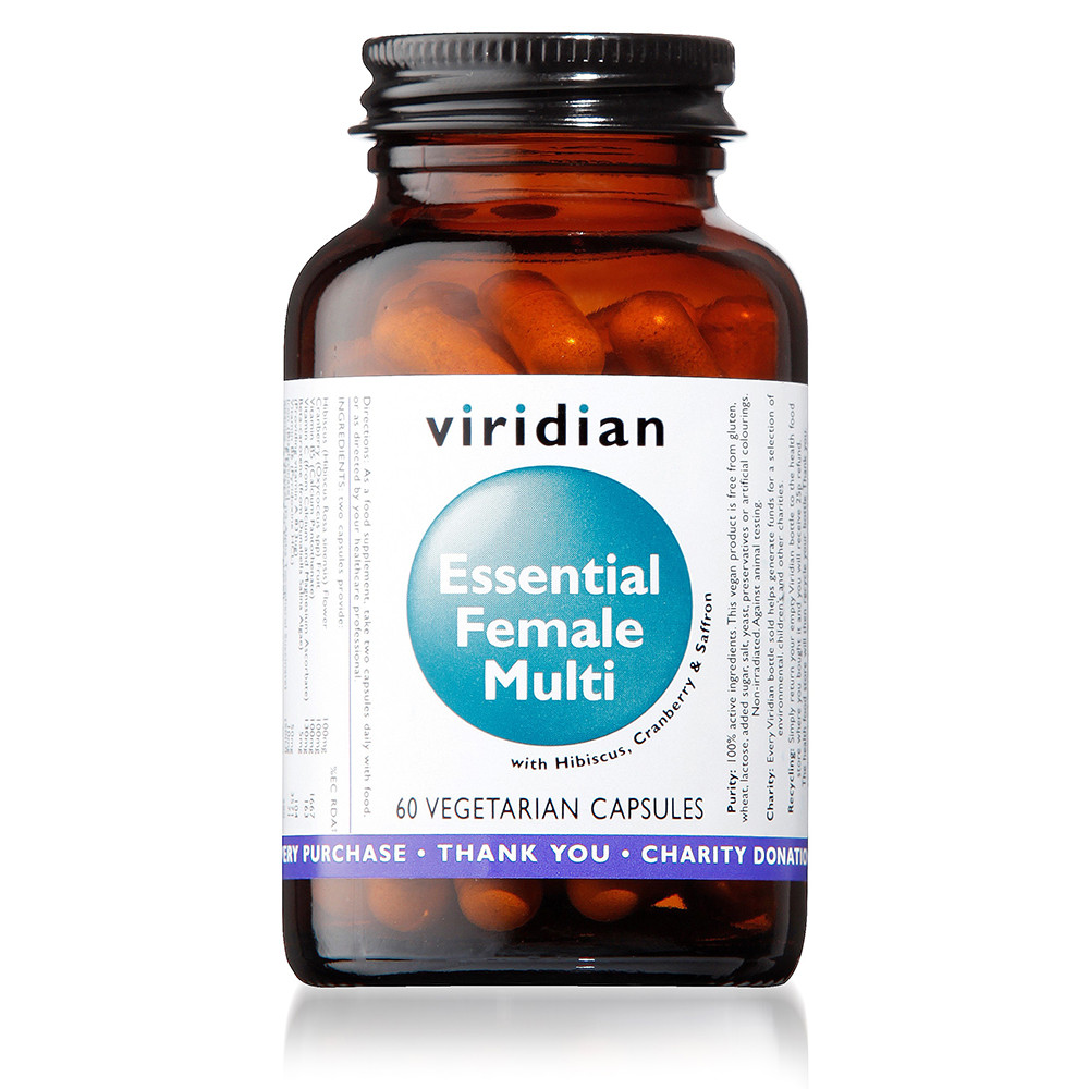 Comprar online MULTI MUJER 60 VEG CAPS VIRIDIAN - Farmacia Coliseum