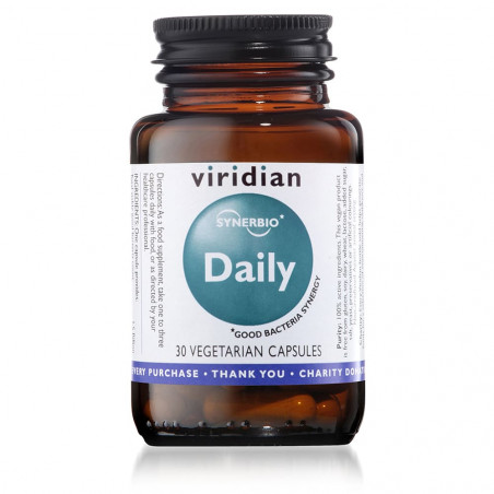Comprar online SYNERBIO DIARIO 30 VEG CAPS VIRIDIAN - Farmacia Coliseum