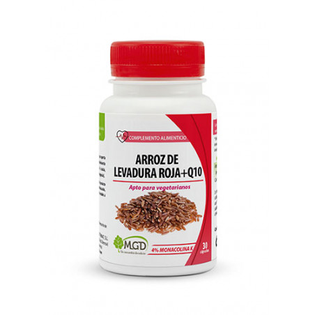 Comprar ARROZ DE LEVADURA ROJA Q10 30 COMP MGD NUTRINAT online - Farmacia Coliseum