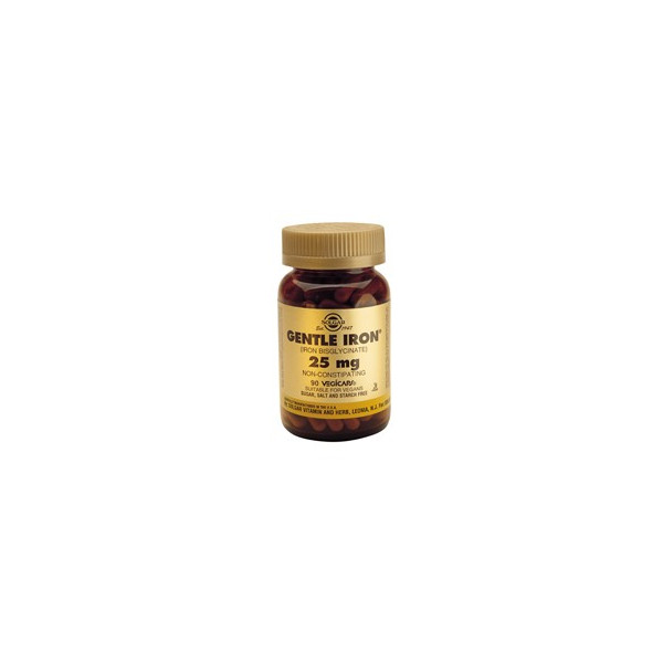 HIERRO GENTLE (IRON) 20 MG 180 CAP SOLGAR