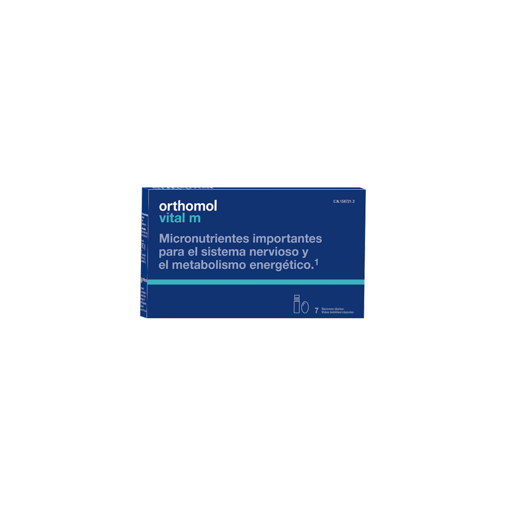 Comprar ORTHOMOL VITAL M 7 AMP COBAS online - Farmacia Coliseum