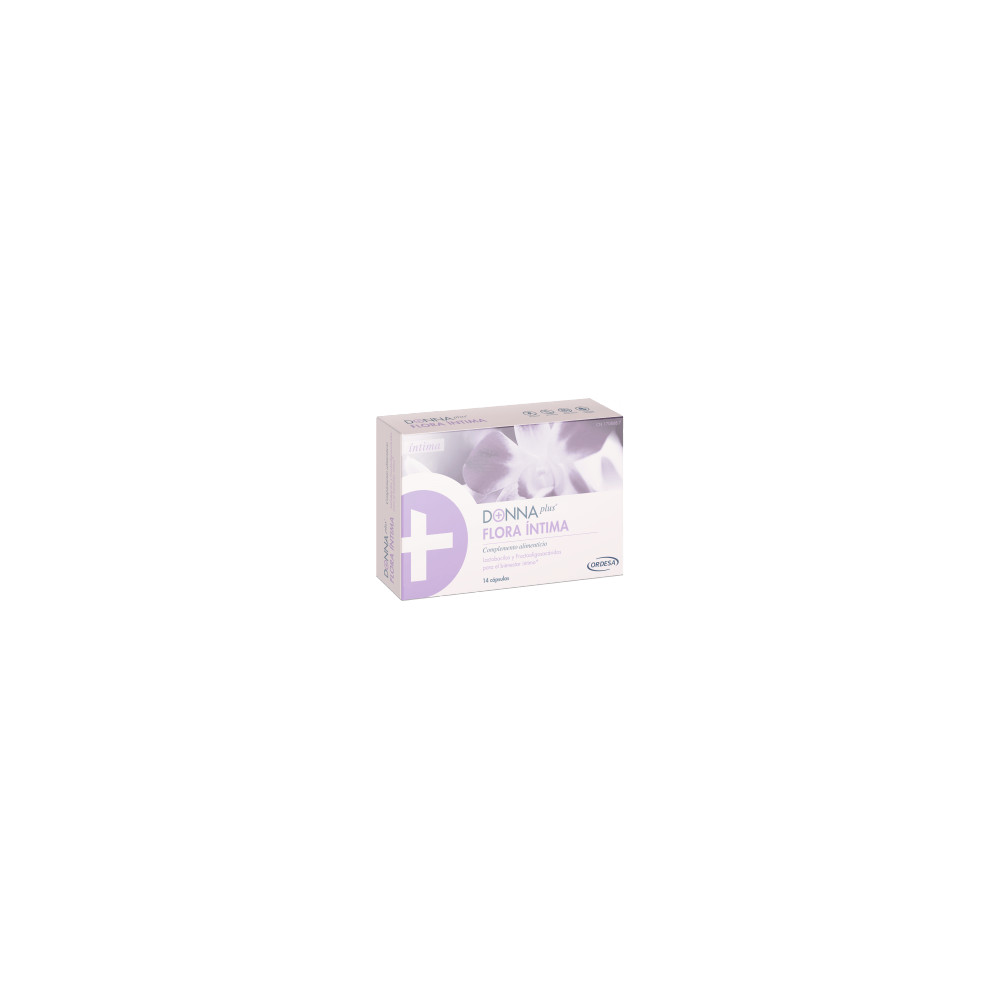 Comprar online DONNAPLUS FLORA INTIMA 14 CAPS LILA - Farmacia Coliseum