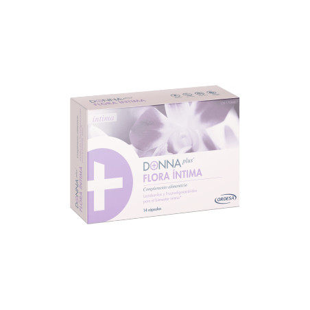 Comprar online DONNAPLUS FLORA INTIMA 14 CAPS LILA - Farmacia Coliseum