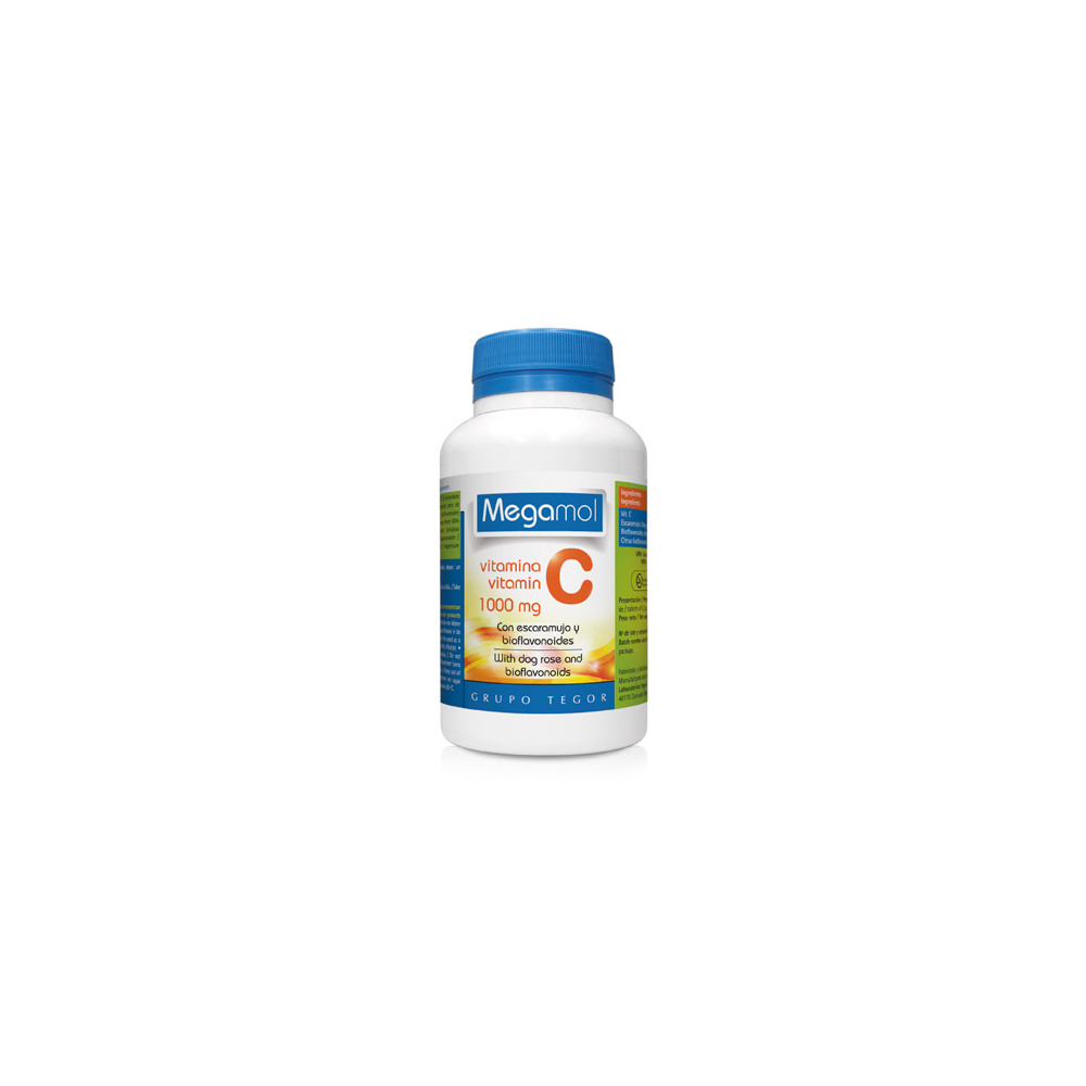 Comprar MEGAMOL VITAMINA C 30 COMP TEGOR online - Farmacia Coliseum