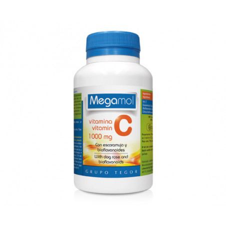 Comprar MEGAMOL VITAMINA C 30 COMP TEGOR online - Farmacia Coliseum