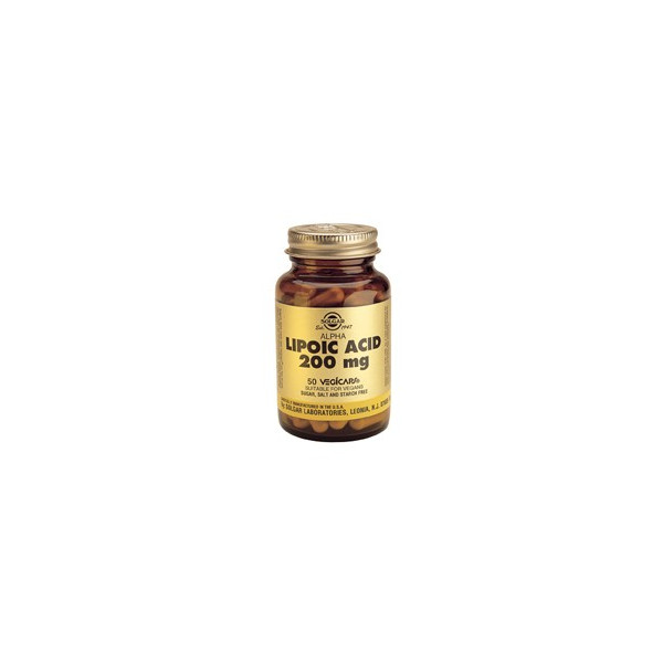 LIPOICO ACIDO 200 MG 50 CAP SOLGAR