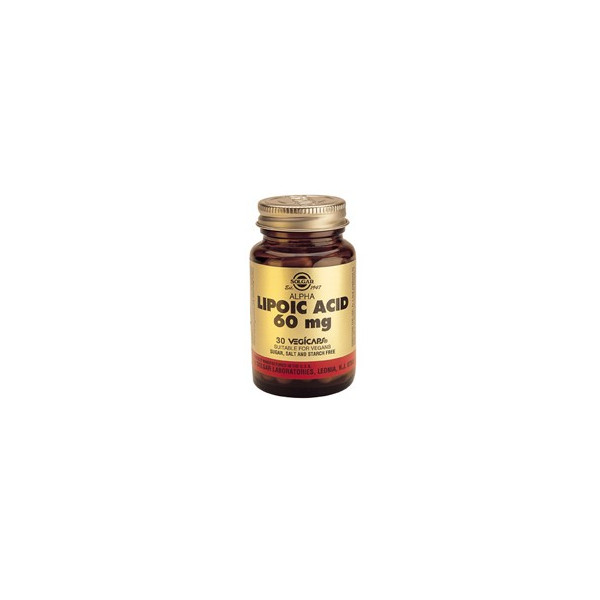 LIPOICO ACIDO 60 MG 30 CAP SOLGAR