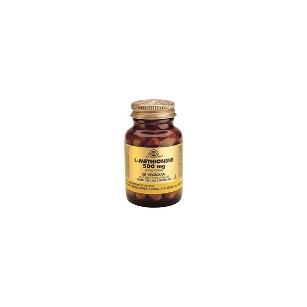 METIONINA 500 MG 30 CAP SOLGAR