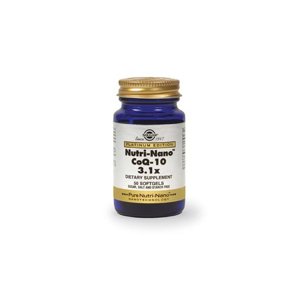 NUTRINANO COQ10 3.1X 50 CAP SOLGAR