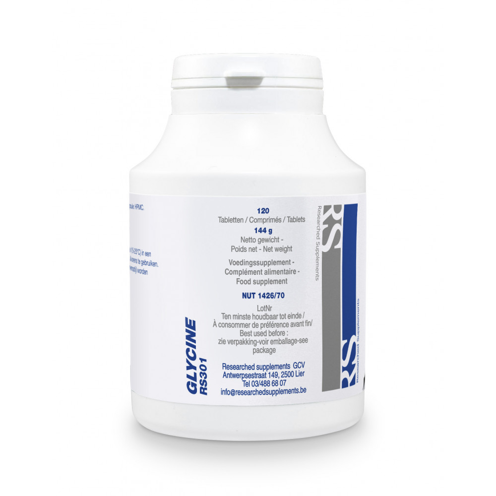 Comprar GLYCINE 100 TABS NUTRINED online - Farmacia Coliseum