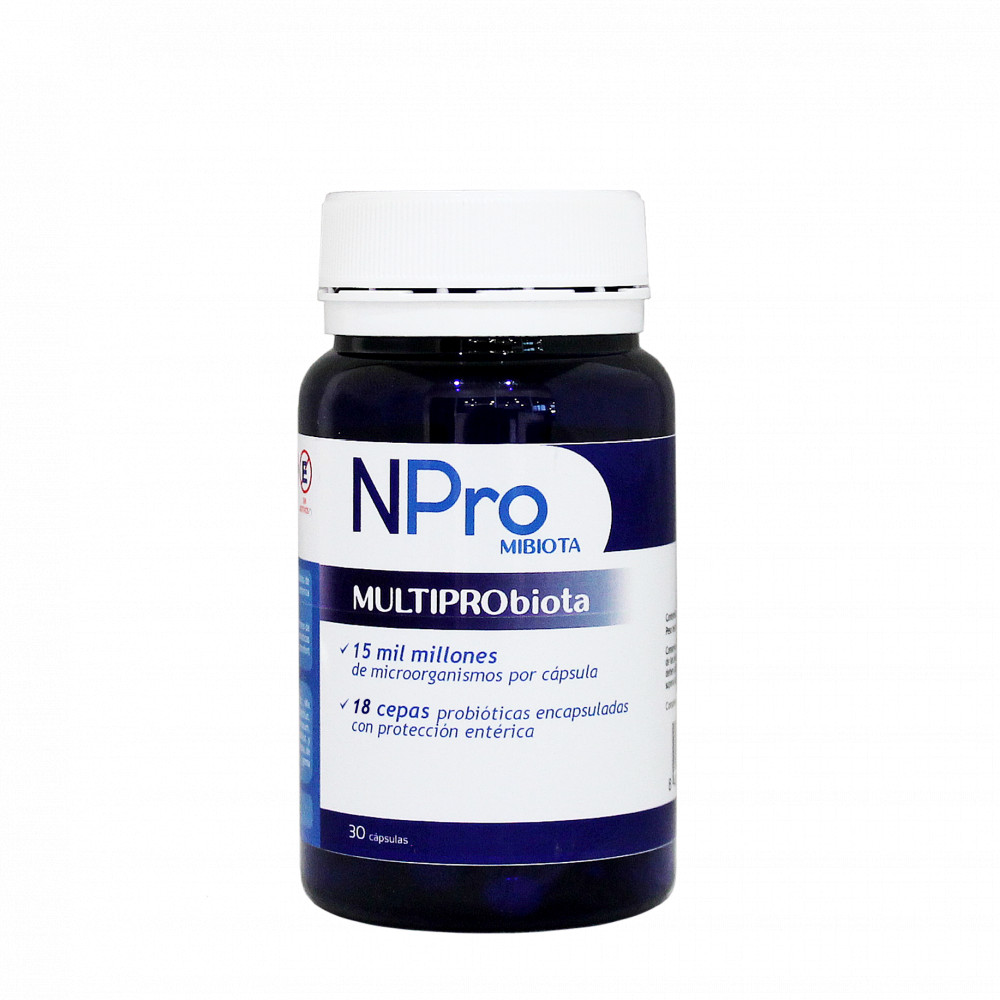 Comprar NPRO MULTIPROBIOTA 30 CAP NATURAL PROBIOTICS online - Coliseum