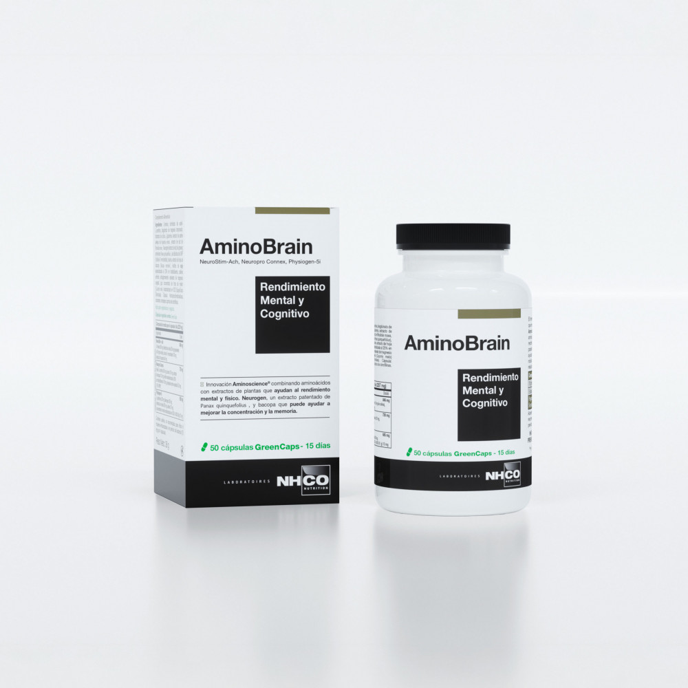 Comprar online AMINOBRAIN 50 CAPSULAS NHCO NUTRITION - Farmacia Coliseum