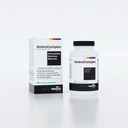 Comprar AMINOCOMPLEX 42 CAPSULAS NHCO NUTRITION online - Farmacia Coliseum