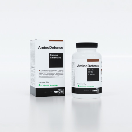 Comprar AMINODEFENSE 42 CAPSULAS NHCO NUTRITION online - Farmacia Coliseum