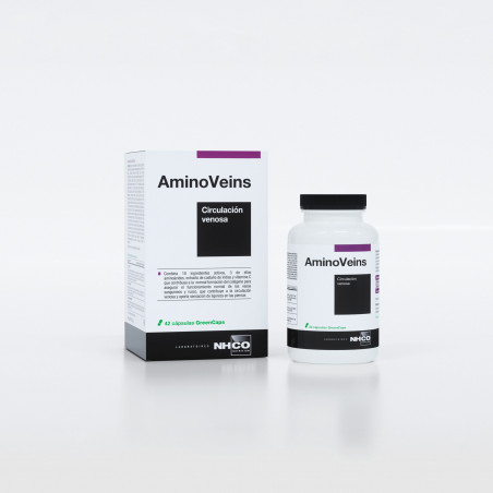 Comprar AMINOVEINS 42 CAPSULAS NHCO NUTRITION online - Farmacia Coliseum