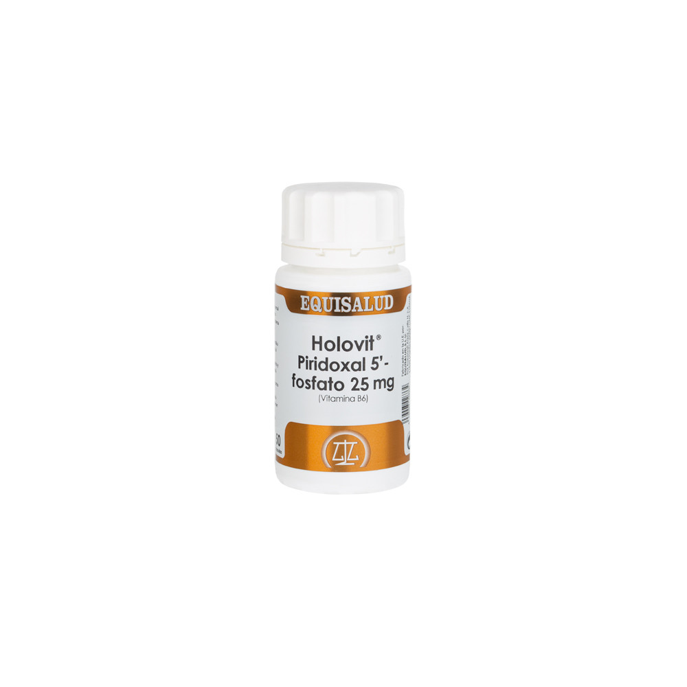 Comprar HOLOVIT PIRIDOXAL VIT B6 50 MG 50 CAP EQUISALUD online - Farmacia Coliseum