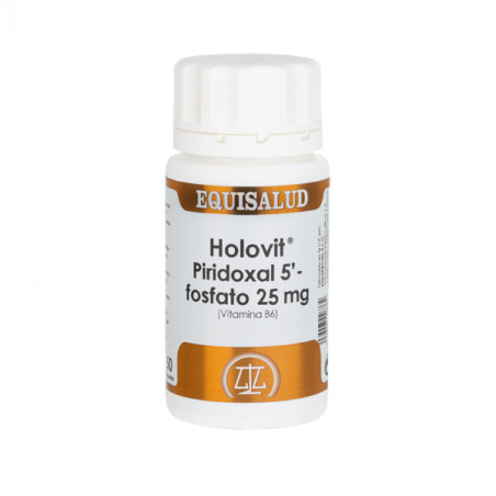 Comprar HOLOVIT PIRIDOXAL VIT B6 50 MG 50 CAP EQUISALUD online - Farmacia Coliseum