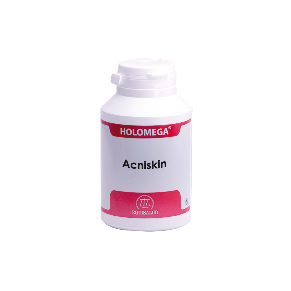 Comprar online HOLOMEGA ACNISKIN 180 CAP EQUISALUD - Farmacia Coliseum