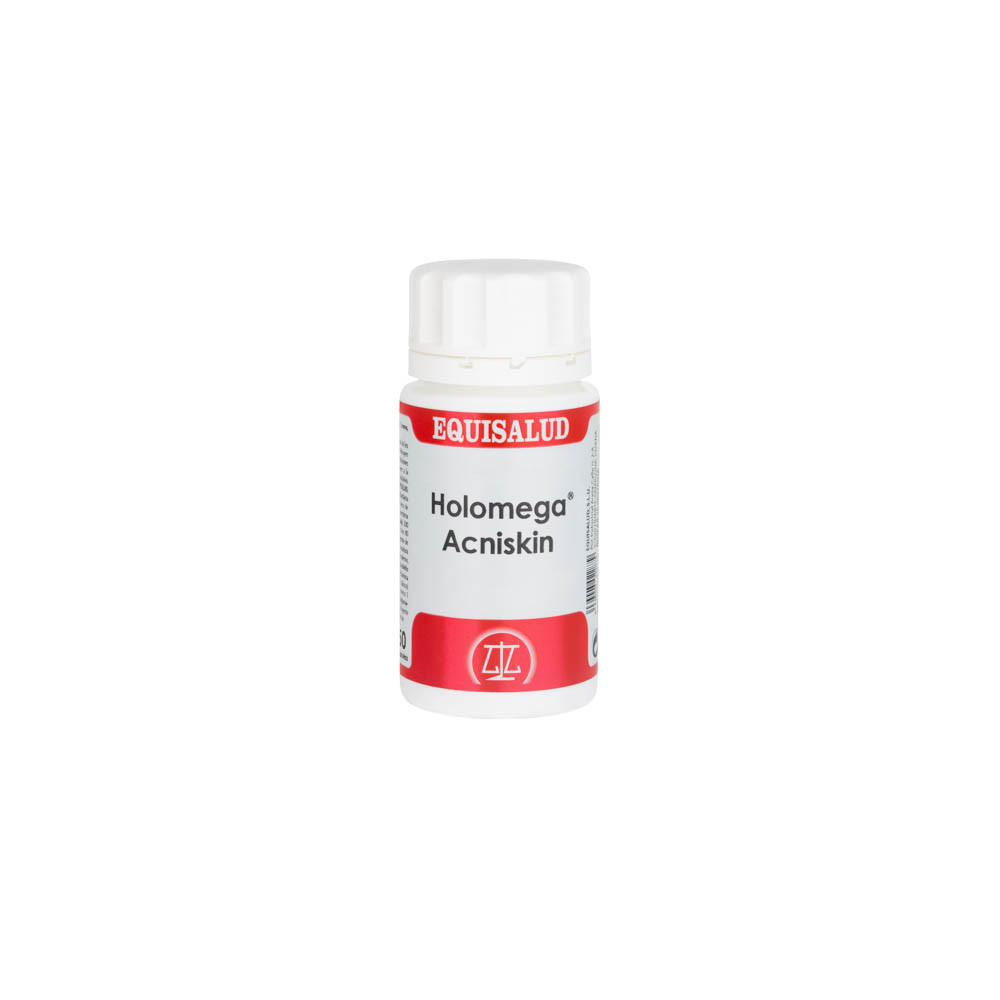 Comprar online HOLOMEGA ACNISKIN 50 CAP EQUISALUD - Farmacia Coliseum