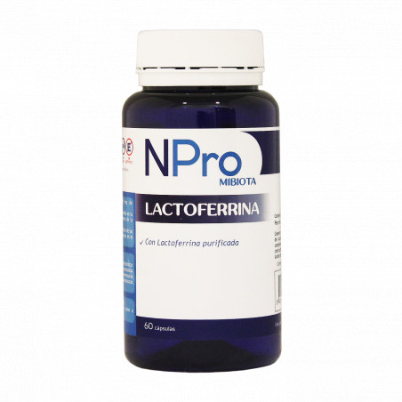 Comprar online NPRO LACTOFERRINA 60 CAP NATURAL PROBIOTICS - Farmacia Coliseum