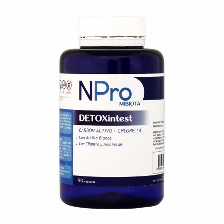 Comprar online NPRO DETOXINTEST 90 CAP NATURAL PROBIOTICS - Farmacia Coliseum