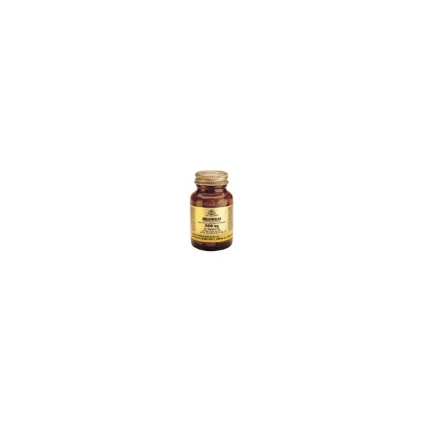 SELENIO 200 MCG 250 COMP SIN LEVADURA SOLGAR