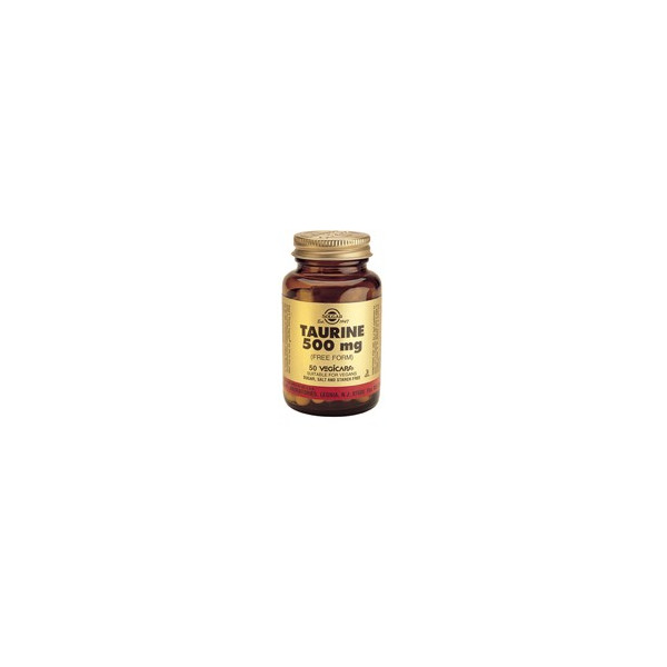 TAURINA 500 MG 50 CAP SOLGAR