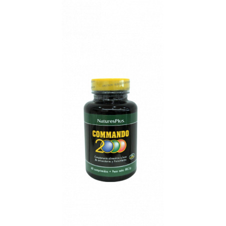 COMANDO 2000 60 COMP NATURE'S PLUS