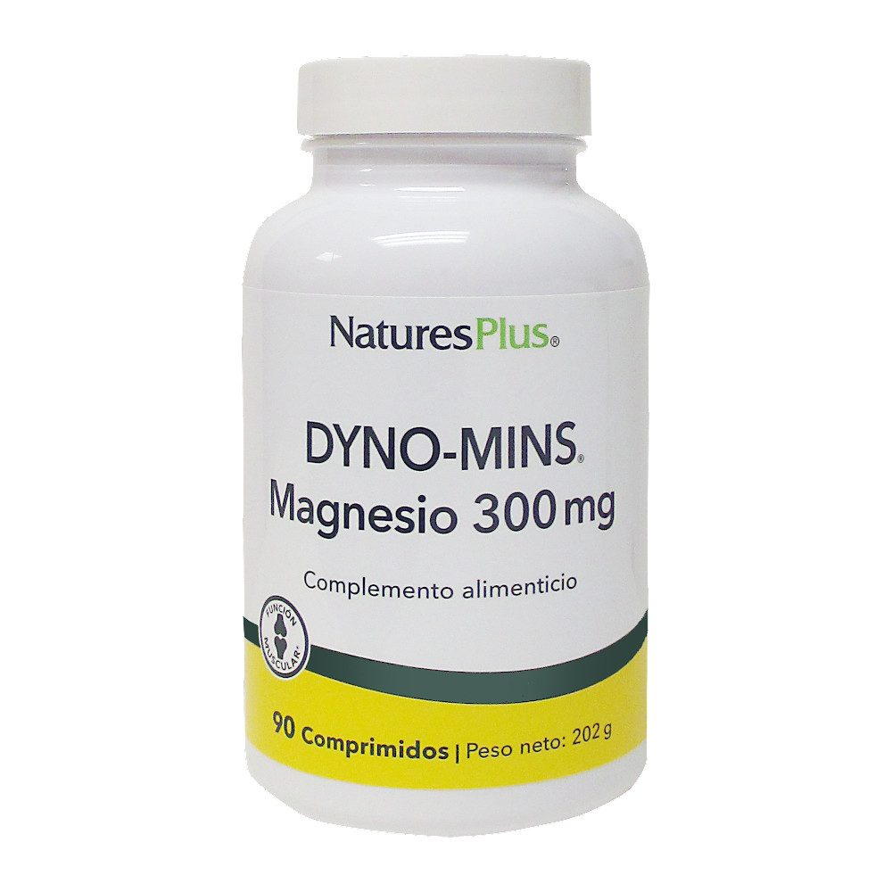 DYNOMINS MAGNESIO 300 MG 90 COMP NATURE'S PLUS