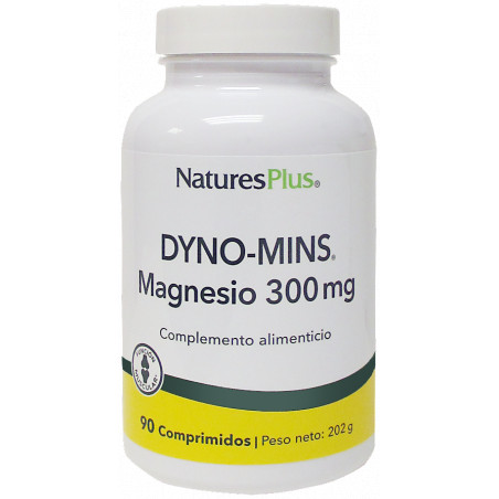 DYNOMINS MAGNESIO 300 MG 90 COMP NATURE'S PLUS