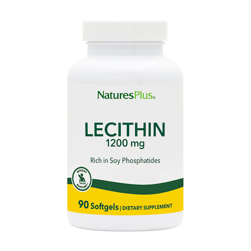 LECITINA DE SOJA 1200 MG 90 PERLAS NATURE'S PLUS