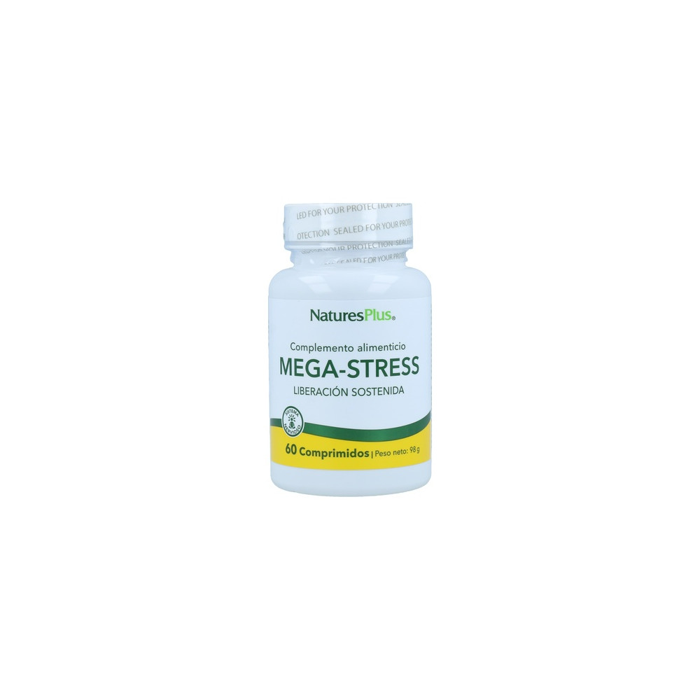 MEGA STRESS 60 COMP NATURE'S PLUS