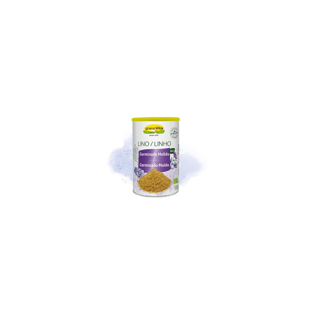 Comprar LINO GERMINADO MOLIDO 500GR GRANOVITA - Farmacia Coliseum
