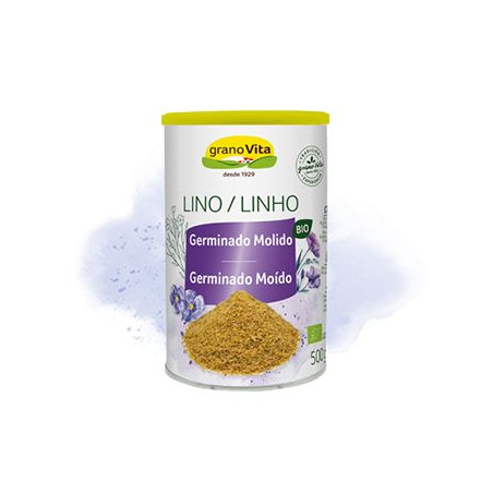 Comprar LINO GERMINADO MOLIDO 500GR GRANOVITA - Farmacia Coliseum