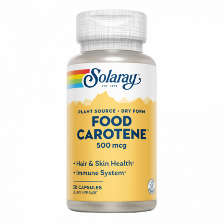 Comprar online FOOD CAROTENE 30 PERLAS SOLARAY - Coliseum