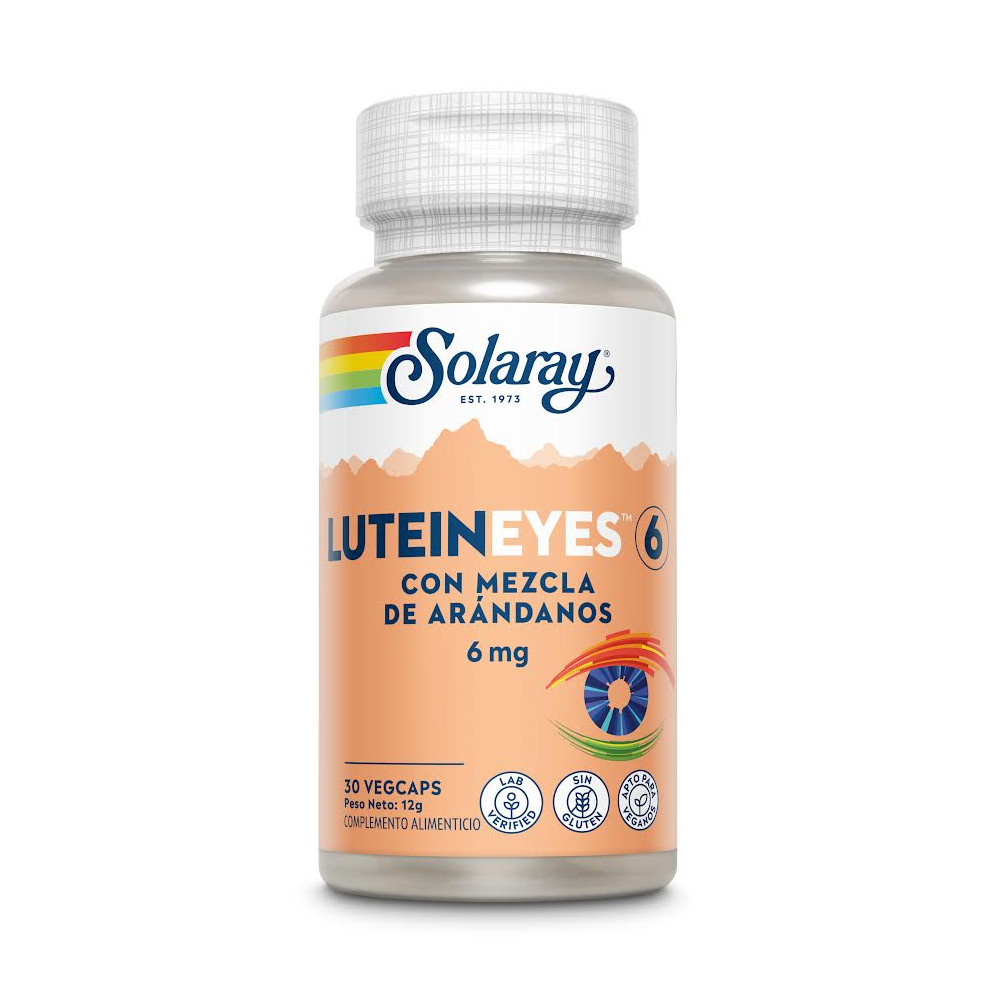 LUTEIN EYES 6MG 30 CAP SOLARAY
