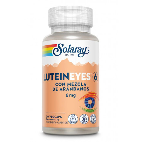 LUTEIN EYES 6MG 30 CAP SOLARAY