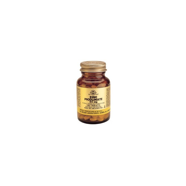 ZINC PICOLINATO 22 MG 100 COMP SOLGAR