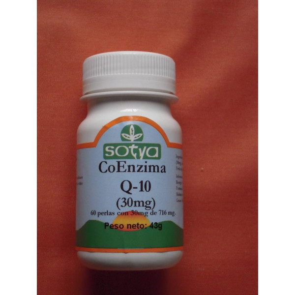 COENZIMA Q10 30 MG 60 PERLAS SOTYA