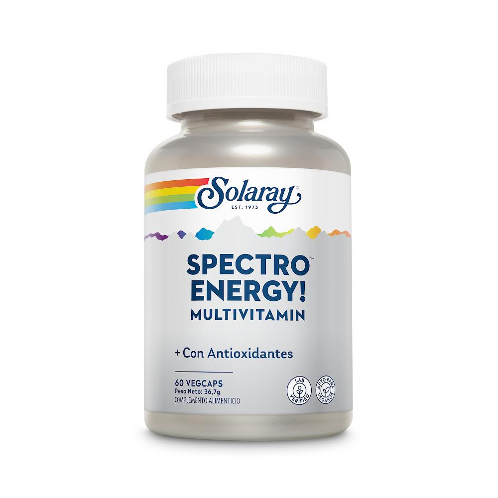 SPECTRO ENERGY MULTIVITAMIN 60 CAP VEG SOLARAY
